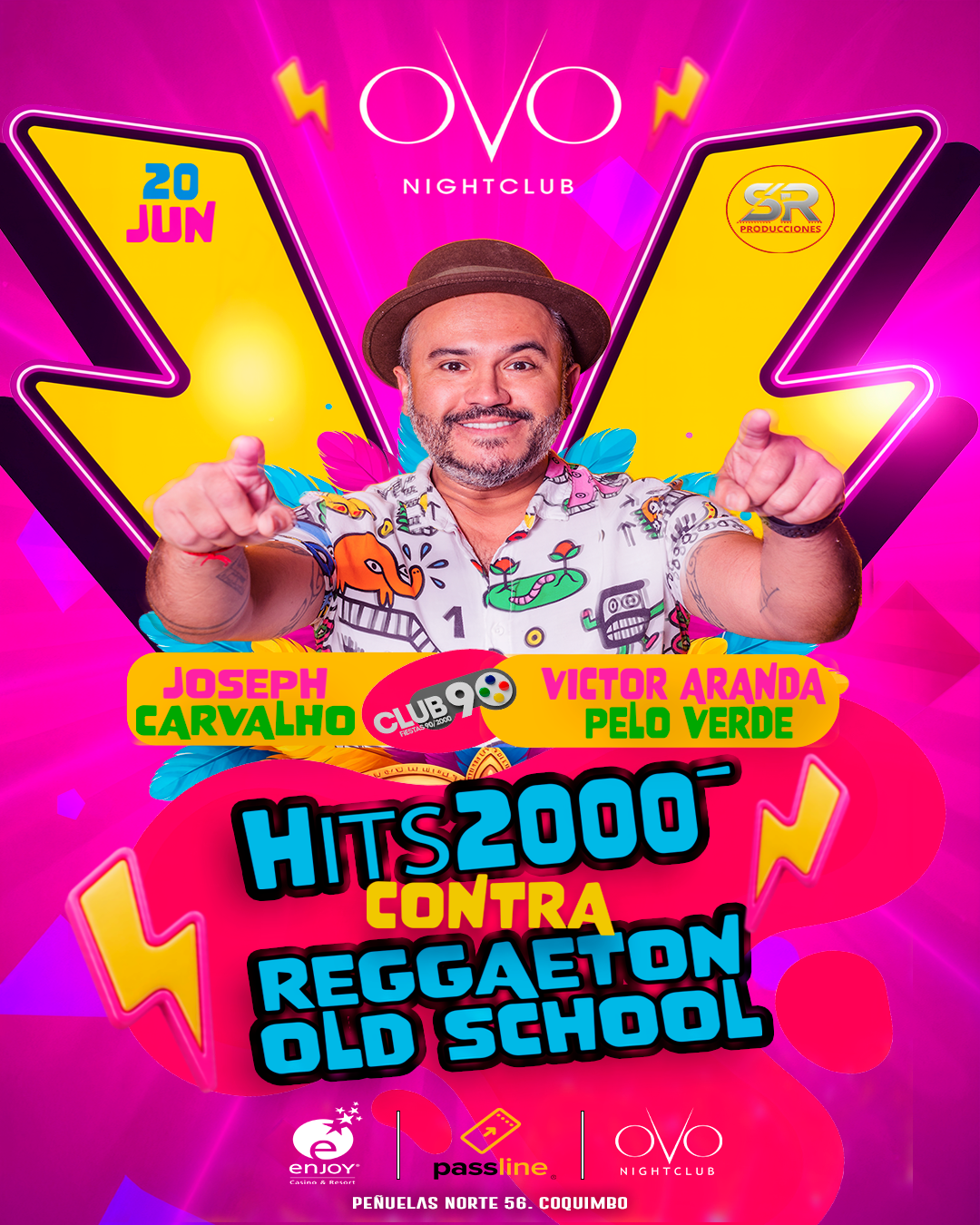 Hits 2000 vs Reggaeton Old School - OVO Night Club